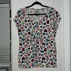 Heart V-Neck Shirt